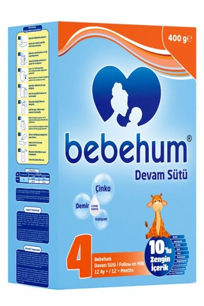 Bebehum 4 Follow-on Milk 400 gr 12+ Months