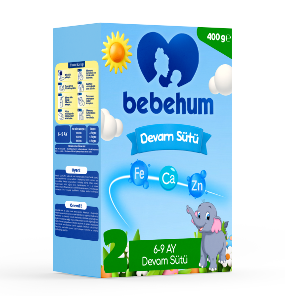 Bebehum 2 Devam Sütü 400 gr 6-9 Ay