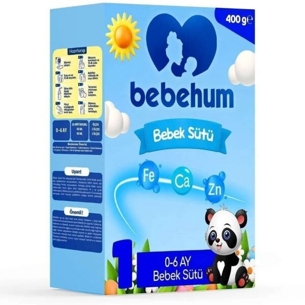 Bebehum 1 Bebek Sütü 400 gr 0-6 Ay