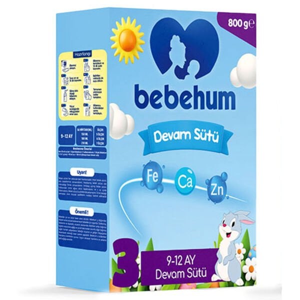 Bebehum 3 Devam Sütü 800 gr 9-12 Ay