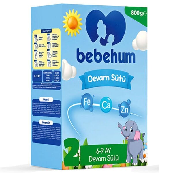 Bebehum 2 Devam Sütü 800 gr 6-9 Ay