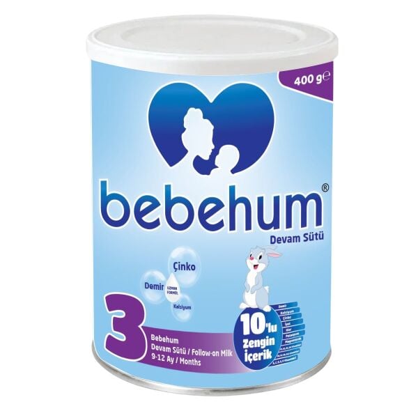 Bebehum 3 Tin Baby Food 400 gr