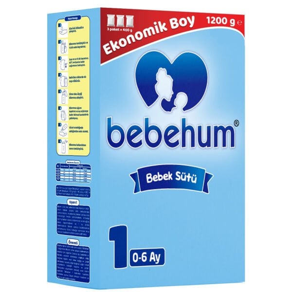 Bebehum 1 Bebek Sütü 1200 gr 0-6 Ay
